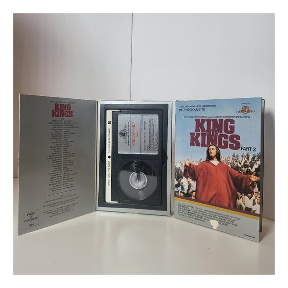 King of Kings BETA Tape Betamax (Not VHS) - Picture 1 of 1
